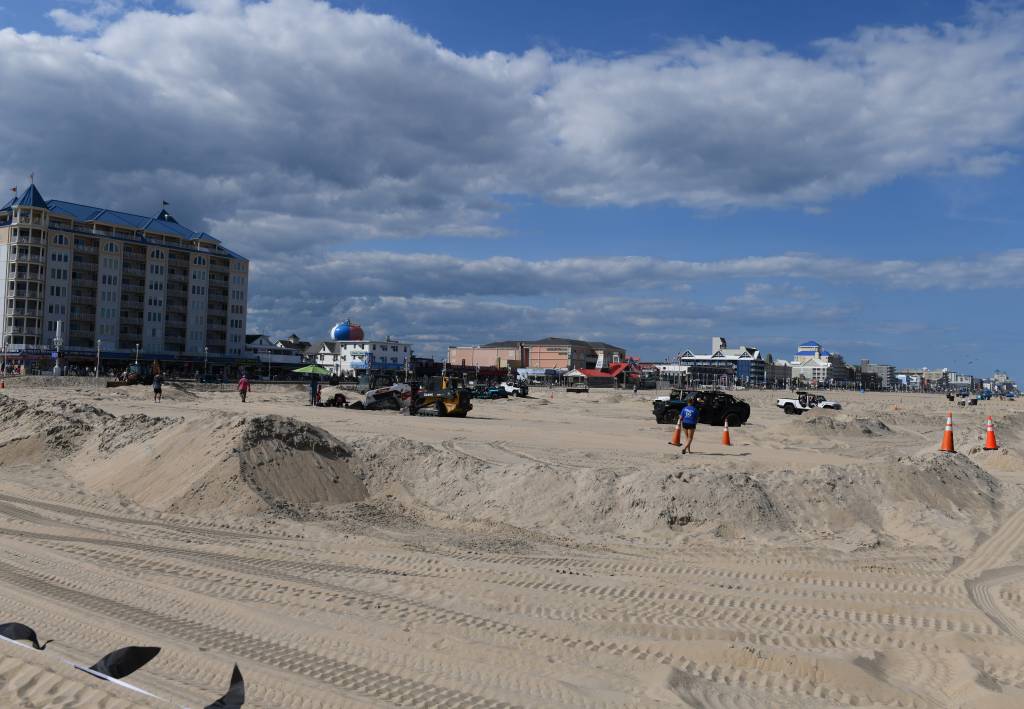 People were banned from swimming in Ocean City, Maryland after medical waste began washing ashore last weekend.